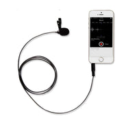 HKM-167443 Omnidirectional Lavalier Microphone with 3.5mm Plug for Voice Recording and Video Conferencing