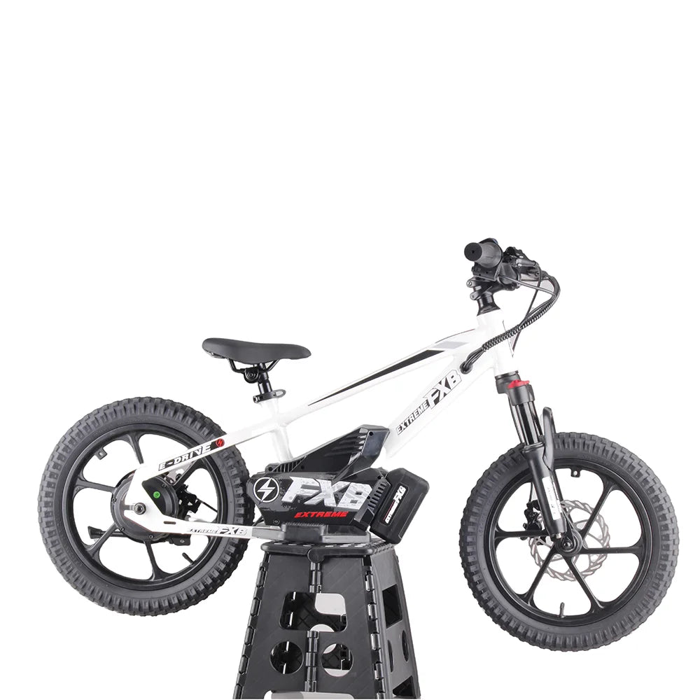 HKM-167507 16-Inch Kids Balance Bike with Lithium Battery and Brushless Hub Motor, 3 Speed Modes, Lightweight Aluminum Frame, Disc Brake