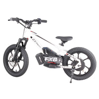 HKM-167507 16-Inch Kids Balance Bike with Lithium Battery and Brushless Hub Motor, 3 Speed Modes, Lightweight Aluminum Frame, Disc Brake