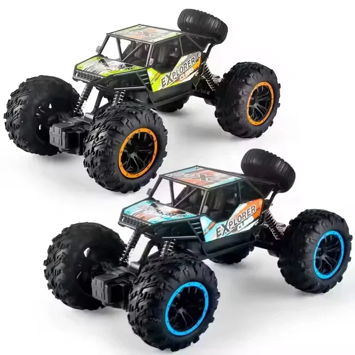 HKM-167507 Alloy Remote Control Off-Road Car, 1:18 Scale, Multi-Terrain Climbing Vehicle for Kids 5-14 Years