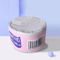 HKM-1676221 Canned Shape Cat Litter - Durable Polyester with Felt Liner and Flannel Cushion, 40x40x22 cm