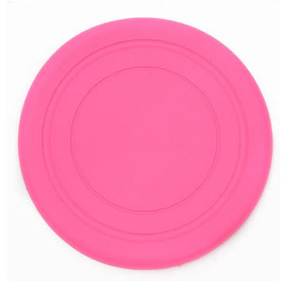 HKM-1676989 Silicone Pet Throwing Toys - Six Vibrant Colors, 18cm Diameter