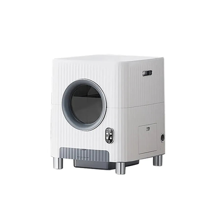 HKM-167699 Automatic Self-Cleaning Cat Litter Box with App Control and Video Monitoring