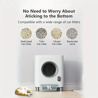 HKM-167699 Automatic Self-Cleaning Cat Litter Box with App Control and Video Monitoring
