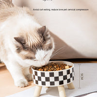 HKM-1678141 Large Capacity Non-Slip Square Dog Food Bowl - Stainless Steel with Detachable Design