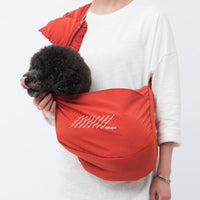 HKM-1678397 Waterproof Taslon Fabric Dog Carrier - 6KG Capacity, Plain Orange and Blue Options