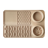 HKM-1687869 Multi-functional Silicone Pet Meal Mat ¨C Non-slip and Leak-proof, Available in Multiple Colors