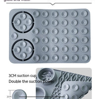 HKM-1687869 Multi-functional Silicone Pet Meal Mat ¨C Non-slip and Leak-proof, Available in Multiple Colors