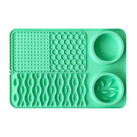 HKM-1687869 Multi-functional Silicone Pet Meal Mat ¨C Non-slip and Leak-proof, Available in Multiple Colors