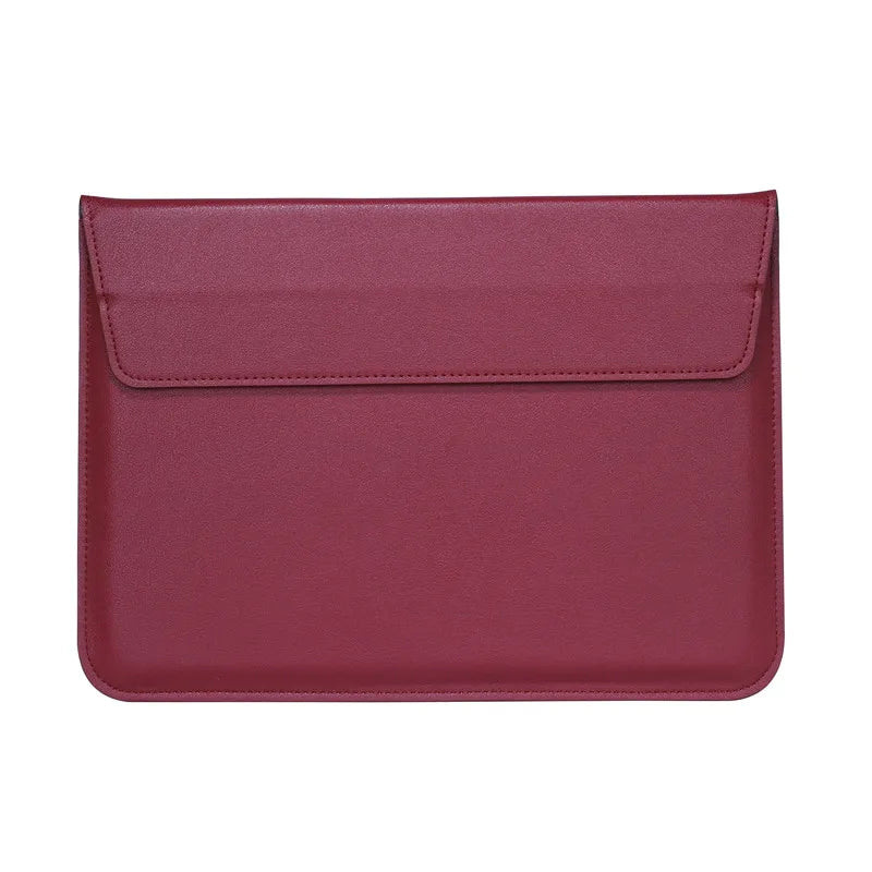 HKM-168787 Custom PU Leather Tablet and Laptop Sleeve Bag for 11-15 Inch Devices
