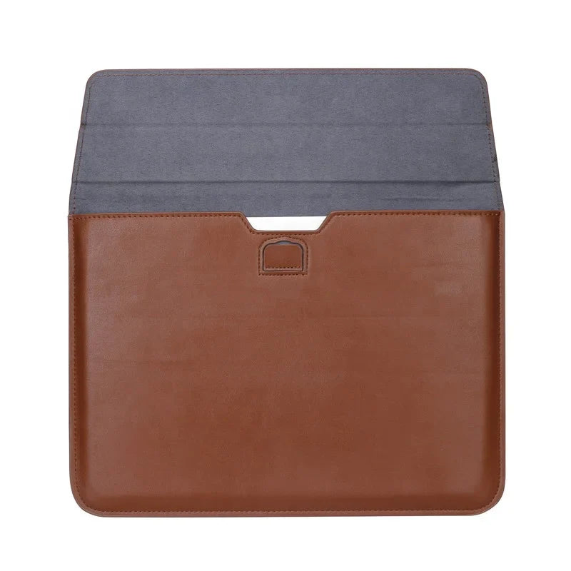 HKM-168787 Custom PU Leather Tablet and Laptop Sleeve Bag for 11-15 Inch Devices