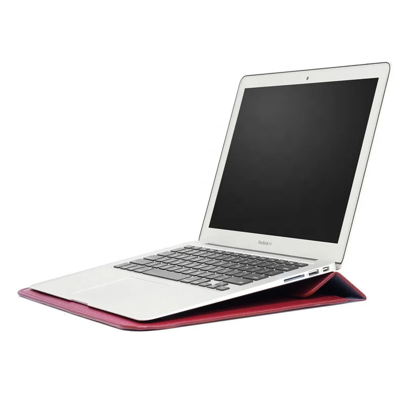 HKM-168787 Custom PU Leather Tablet and Laptop Sleeve Bag for 11-15 Inch Devices