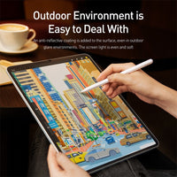 HKM-168787 Transparent Paper-Like Film for 2021 iPad Mini - 0.15mm Scratch-Resistant Protective Layer