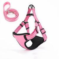 HKM-1689149 Soft and Breathable Nylon Dog Walking Rope with Vest-Style Design