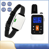 HKM-1689661 Multifunctional Electric Shock Collar with Remote Control and LED Display, Waterproof Dog Training Device