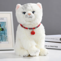 HKM-1690941 Ethnic Style Adjustable Pet Collar with Bell for Cats and Puppies