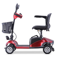 HKM-169107 All Terrain Foldable Mobility Scooter with 8-Inch Fat Tires for Seniors and Disabled Users