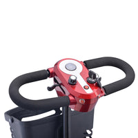 HKM-169107 All Terrain Foldable Mobility Scooter with 8-Inch Fat Tires for Seniors and Disabled Users
