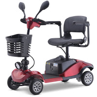 HKM-169107 All Terrain Foldable Mobility Scooter with 8-Inch Fat Tires for Seniors and Disabled Users