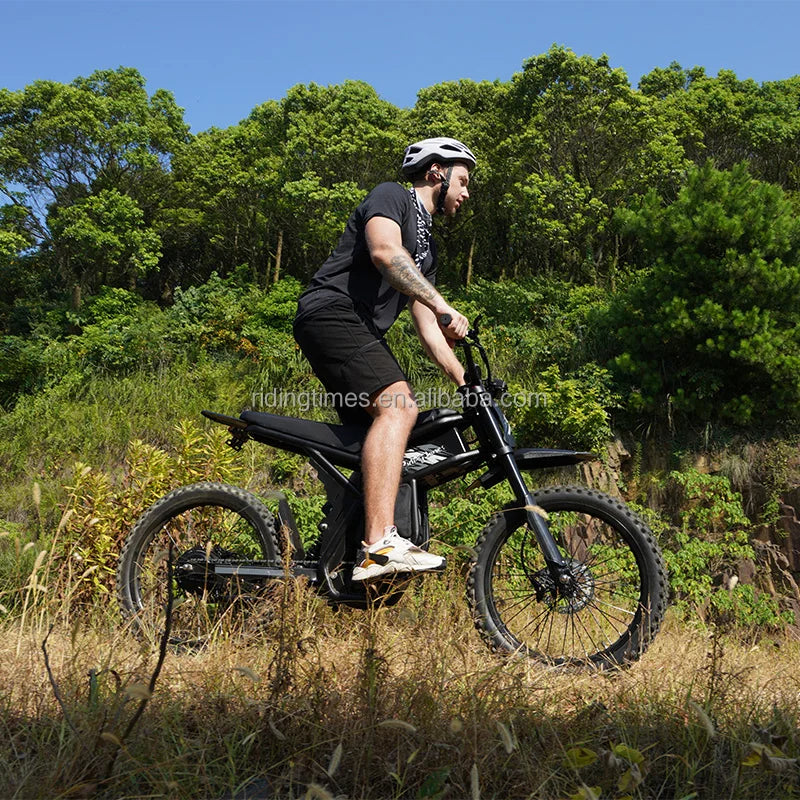 HKM-169171 Electric Mountain Bike 2400W 48V 36.4Ah Off-Road with 26 Inch Tires and Dual Hydraulic Brakes