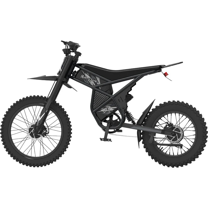 HKM-169171 Electric Mountain Bike 2400W 48V 36.4Ah Off-Road with 26 Inch Tires and Dual Hydraulic Brakes