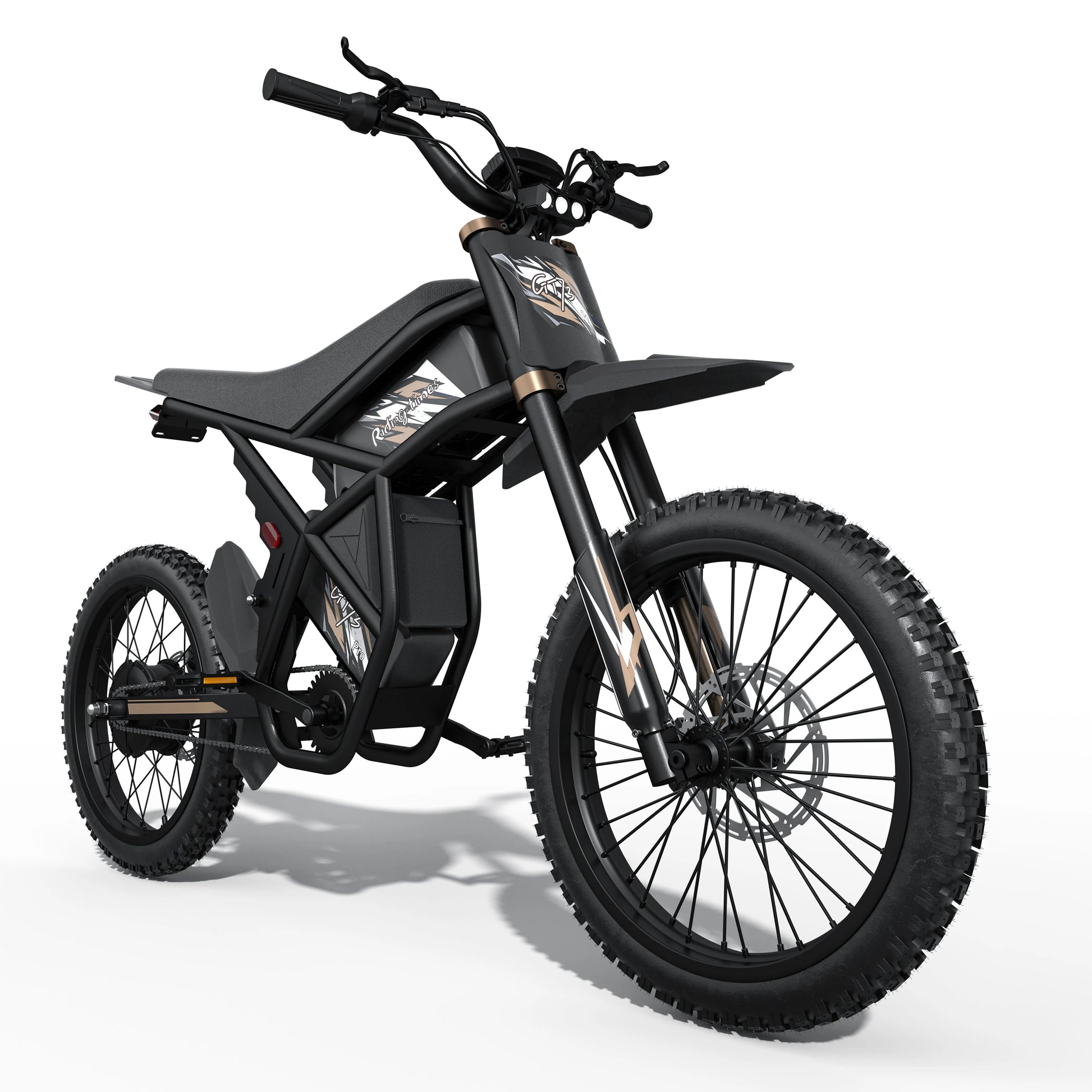 HKM-169171 Electric Mountain Bike 2400W 48V 36.4Ah Off-Road with 26 Inch Tires and Dual Hydraulic Brakes