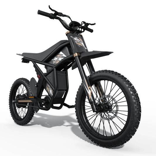 HKM-169171 Electric Mountain Bike 2400W 48V 36.4Ah Off-Road with 26 Inch Tires and Dual Hydraulic Brakes