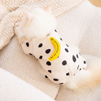HKM-1692093 Adorable Anti-Lint Pet Clothes for Cats - Multiple Designs & Sizes Available