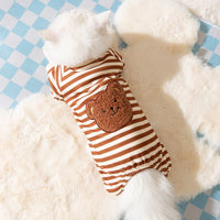 HKM-1692093 Adorable Anti-Lint Pet Clothes for Cats - Multiple Designs & Sizes Available