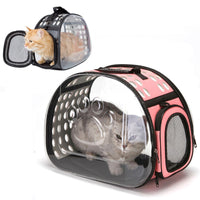 HKM-1695677 Portable Breathable Cat and Dog Backpack with Transparent Design and Ergonomic Strap