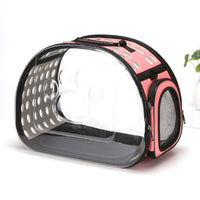 HKM-1695677 Portable Breathable Cat and Dog Backpack with Transparent Design and Ergonomic Strap