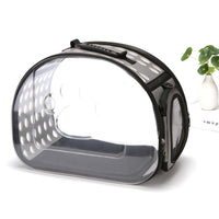 HKM-1695677 Portable Breathable Cat and Dog Backpack with Transparent Design and Ergonomic Strap