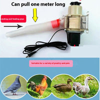 HKM-1697213 Solar-Powered Automatic Chicken and Duck Feeder with Timer and Watertight Design