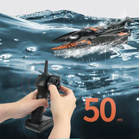 HKM-169811 2.4G Remote Control Lobster-Shaped Electric Speedboat for Outdoor Fun, Age 14+