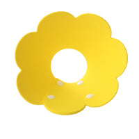 HKM-1698237 Cat Anti-Lick Elizabeth Circle - Sunflower Sponge Paper in Yellow and Pink, Multiple Sizes Available