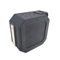 HKM-169875 Portable Bluetooth TWS Card Speaker with Radio Function and 15W Output, Dustproof, 12-Hour Playtime, USB Charging, TF Card Support, Black