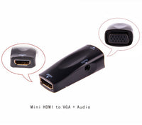 HKM-170067 HDMI to VGA Adapter Converter - Compact and Reliable Video Signal Converter