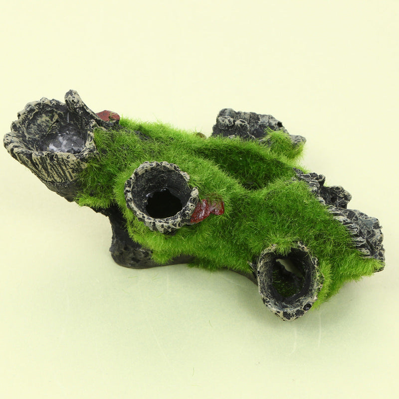 HKM-170067 Imitation Moss Tree Root Decoration for Fish Tanks and Shrimp Nests