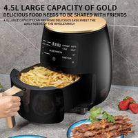 HKM-170131 6L Intelligent Electric Air Fryer - Oil-Free Cooking Appliance for Healthy Meals