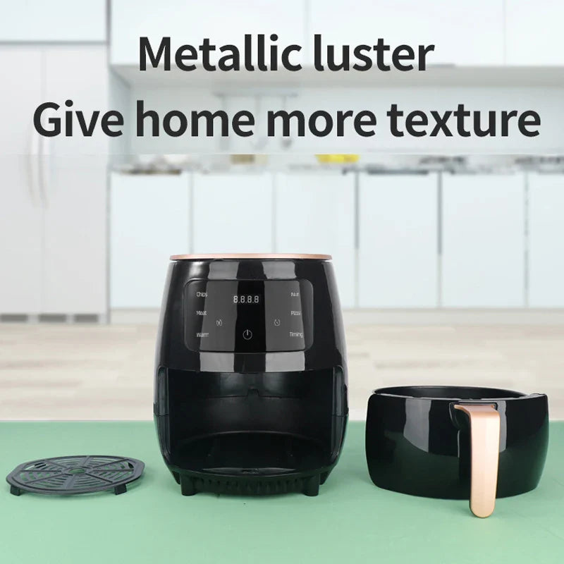HKM-170131 6L Intelligent Electric Air Fryer - Oil-Free Cooking Appliance for Healthy Meals