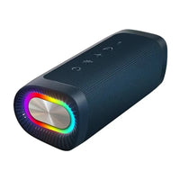HKM-170387 Portable Outdoor Waterproof Speaker with Surround Sound, Hi-Fi MP3 Stereo and RGB LED Lights