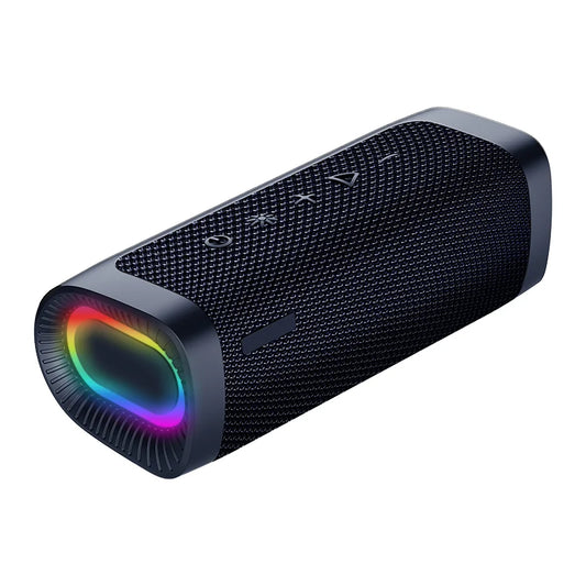 HKM-170387 Portable Outdoor Waterproof Speaker with Surround Sound, Hi-Fi MP3 Stereo and RGB LED Lights