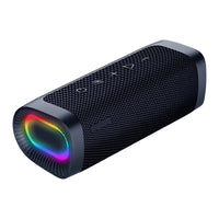 HKM-170387 Portable Outdoor Waterproof Speaker with Surround Sound, Hi-Fi MP3 Stereo and RGB LED Lights