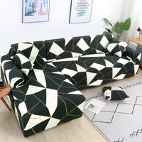 HKM-170451 Frosted Milk Silk Anti-Slip Elastic Sofa Cover for All Seasons - Complete Protection