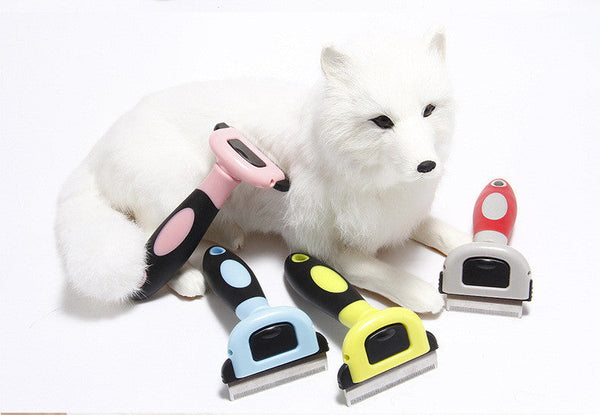 HKM-1704765 Removable ABS Pet Hair Removal Comb for Long-Haired Dogs