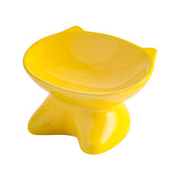 HKM-1705149 Ceramic Pet Bowl for Cats and Dogs - Durable Porcelain in Blue, White, and Beige, 100g Capacity