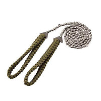 HKM-170579 Braided Survival Pocket Saw with Umbrella Rope for Camping and Outdoor Adventures