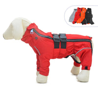 HKM-1706557 Outdoor Waterproof Dog Raincoat for All Breeds – Multiple Sizes Available