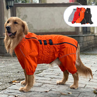 HKM-1706557 Outdoor Waterproof Dog Raincoat for All Breeds – Multiple Sizes Available