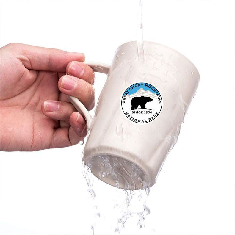 HKM-170707 Matte Cartoon PVC Stickers - Waterproof National Park Series, Small Size, 25g